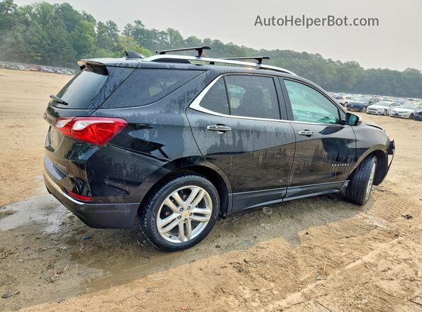 2GNAXWEXXJ6146723 2018 CHEVROLET EQUINOX Черный Задняя правая четверть