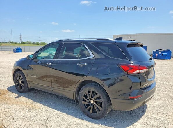 2GNAXXEV2N6103777 2022 CHEVROLET EQUINOX Black Հետևի ձախ