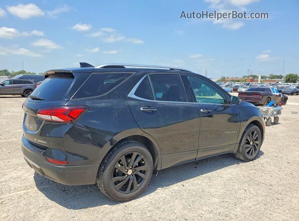2GNAXXEV2N6103777 2022 CHEVROLET EQUINOX Black Հետևի աջ