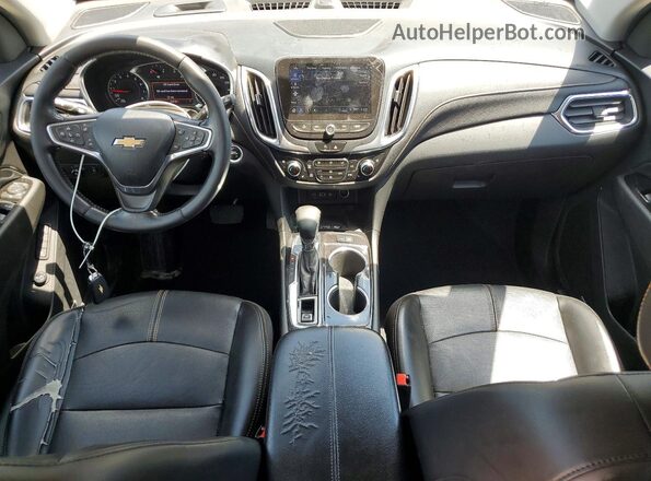 2GNAXXEV2N6103777 2022 CHEVROLET EQUINOX Black Առջևի վահանակի տեսք