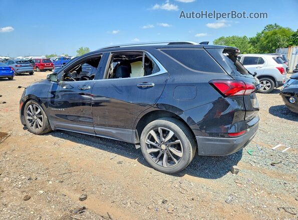 2GNAXXEV2N6147181 2022 CHEVROLET EQUINOX Black Rear left