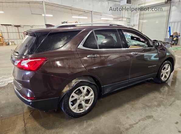 2GNAXXEV3L6135618 2020 CHEVROLET EQUINOX Brown Trasero derecho