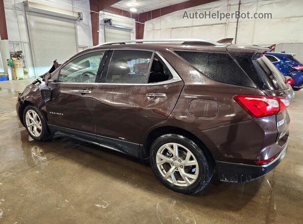 2GNAXXEV3L6135618 2020 CHEVROLET EQUINOX Brown Trasero izquierdo