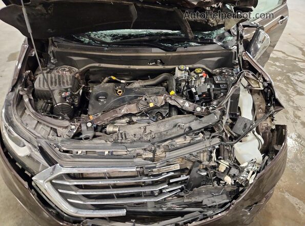 2GNAXXEV3L6135618 2020 CHEVROLET EQUINOX Brown Vista del compartimento del motor