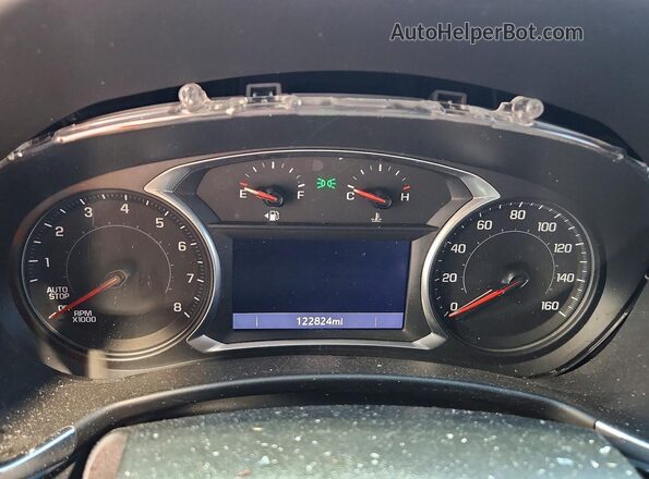 2GNAXXEV3L6135618 2020 CHEVROLET EQUINOX Brown Vista del cuadro de instrumentos