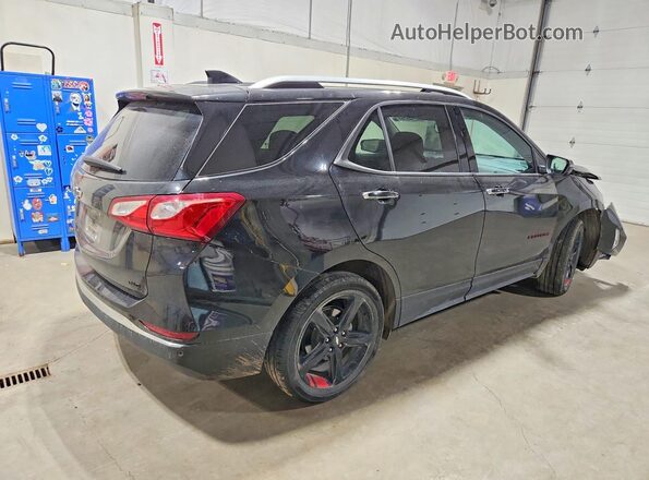 2GNAXXEV6M6151040 2021 CHEVROLET EQUINOX Black Tył prawy