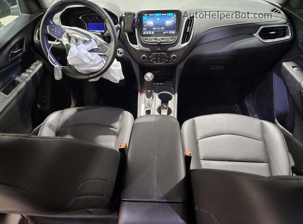 2GNAXXEV6M6151040 2021 CHEVROLET EQUINOX Black Widok deski rozdzielczej