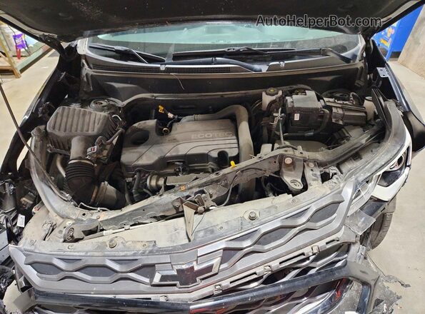 2GNAXXEV6M6151040 2021 CHEVROLET EQUINOX Black Widok komory silnika