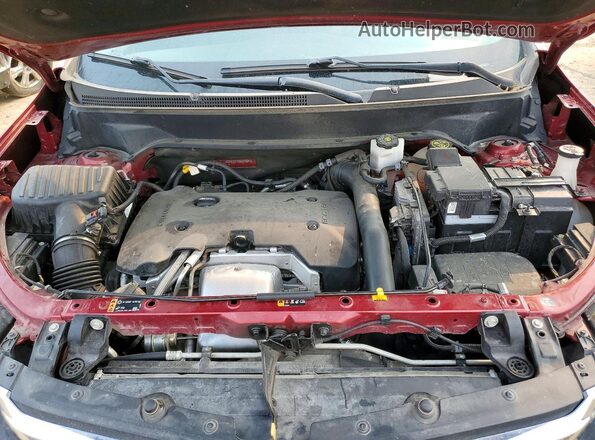 2GNAXYEX2K6240897 2019 CHEVROLET EQUINOX Red ძრავის განყოფილების ხედი