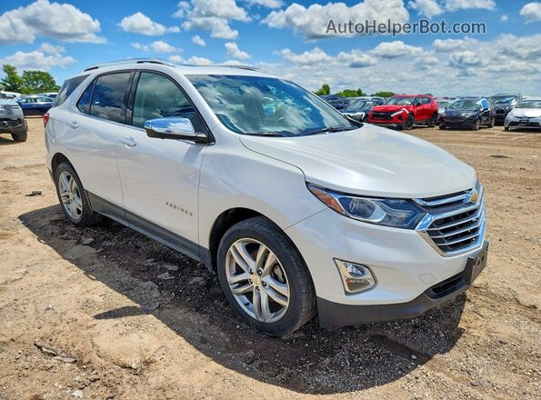 2GNAXYEX3K6296671 2019 CHEVROLET EQUINOX White Delantero derecho