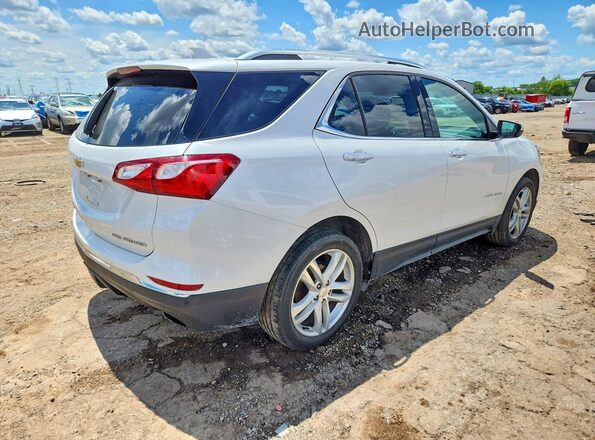 2GNAXYEX3K6296671 2019 CHEVROLET EQUINOX White Trasero derecho
