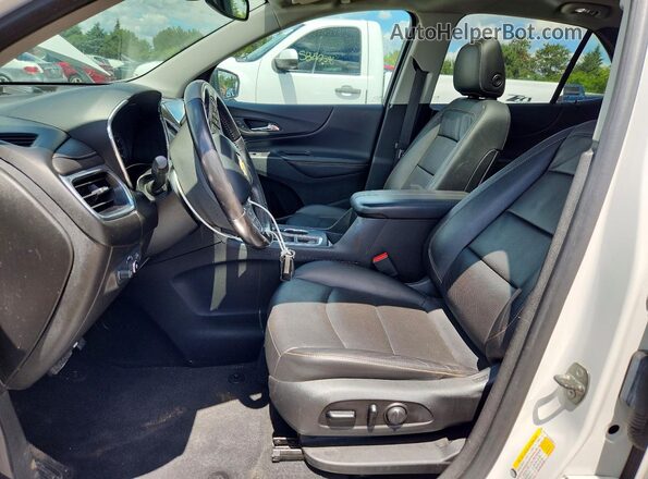 2GNAXYEX3K6296671 2019 CHEVROLET EQUINOX White Vista interior delantera