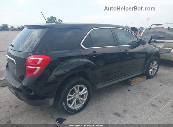 2GNFLEEK0H6264760 2017 CHEVROLET EQUINOX Black Tył prawy