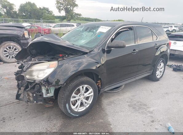 2GNFLEEK0H6264760 2017 CHEVROLET EQUINOX Black Przód lewy