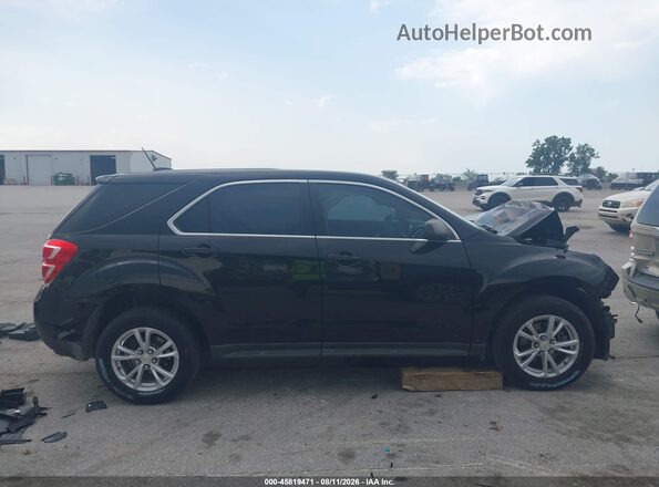 2GNFLEEK0H6264760 2017 CHEVROLET EQUINOX Black Widok wnętrza z tyłu