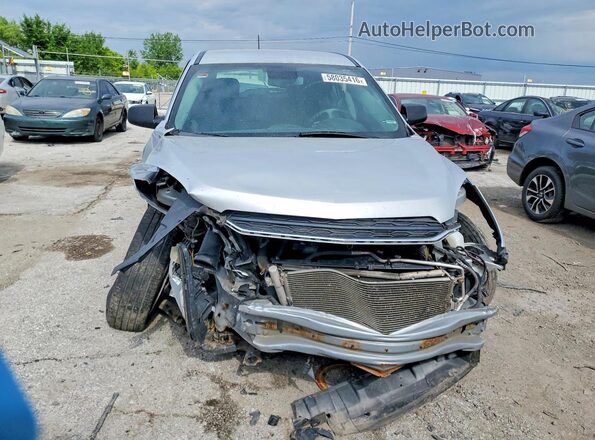 2GNFLEEK1G6244435 2016 CHEVROLET EQUINOX Silver Front view