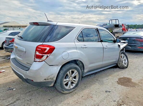 2GNFLEEK1G6244435 2016 CHEVROLET EQUINOX Silver Rear right