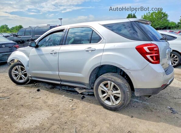 2GNFLEEK1G6244435 2016 CHEVROLET EQUINOX Silver Rear left