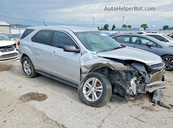 2GNFLEEK1G6244435 2016 CHEVROLET EQUINOX Silver Front right