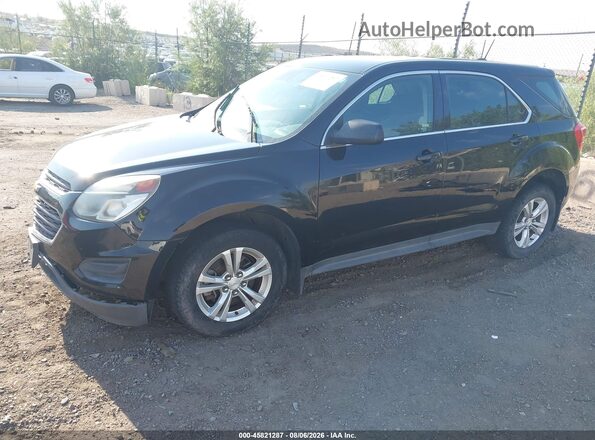 2GNFLEEK1G6299127 2016 CHEVROLET EQUINOX Black Առջևի ձախ երեք քառորդ տեսարան