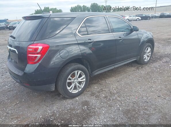 2GNFLEEK1H6275511 2017 CHEVROLET EQUINOX Серый Задняя правая четверть