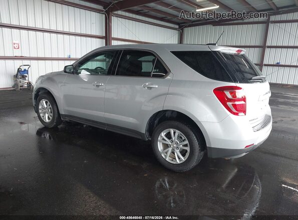 2GNFLEEK1H6326683 2017 CHEVROLET EQUINOX Silver Tył lewy