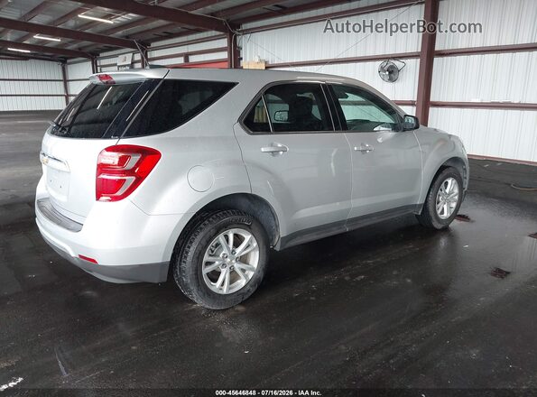 2GNFLEEK1H6326683 2017 CHEVROLET EQUINOX Silver Tył prawy