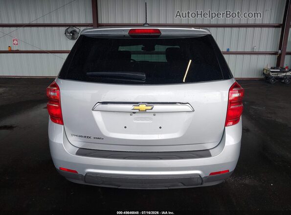 2GNFLEEK1H6326683 2017 CHEVROLET EQUINOX Silver 