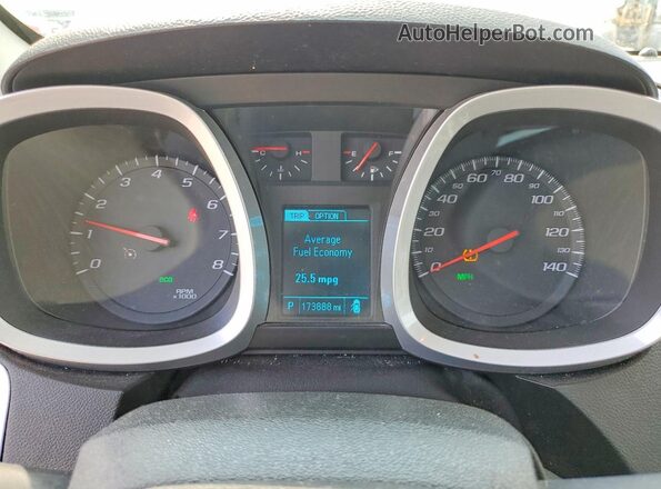 2GNFLEEK2H6230884 2017 CHEVROLET EQUINOX Gray Widok zestawu wskaźników