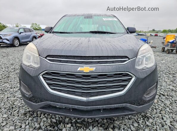 2GNFLEEK2H6283584 2017 CHEVROLET EQUINOX Charcoal Widok z przodu