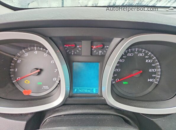 2GNFLEEK2H6283584 2017 CHEVROLET EQUINOX Charcoal Widok zestawu wskaźników