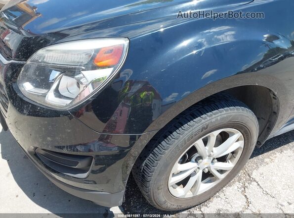 2GNFLEEK2H6313957 2017 CHEVROLET EQUINOX Black Вид спереду