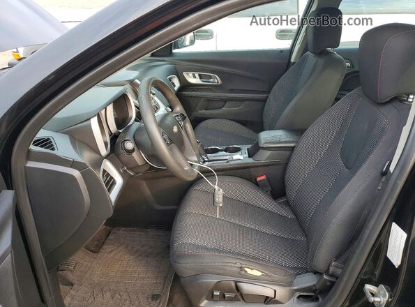 2GNFLEEK3G6294589 2016 CHEVROLET EQUINOX Black Front interior view