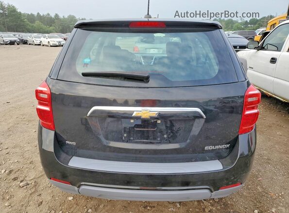 2GNFLEEK3G6294589 2016 CHEVROLET EQUINOX Black Rear view