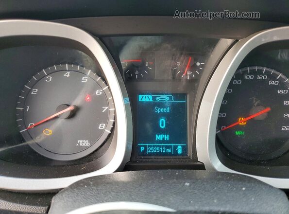 2GNFLEEK3G6294589 2016 CHEVROLET EQUINOX Black Instrument cluster view
