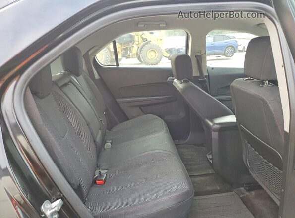 2GNFLEEK3G6294589 2016 CHEVROLET EQUINOX Black Rear seats view