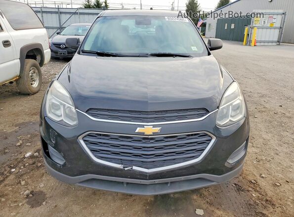 2GNFLEEK3G6294589 2016 CHEVROLET EQUINOX Black Front view