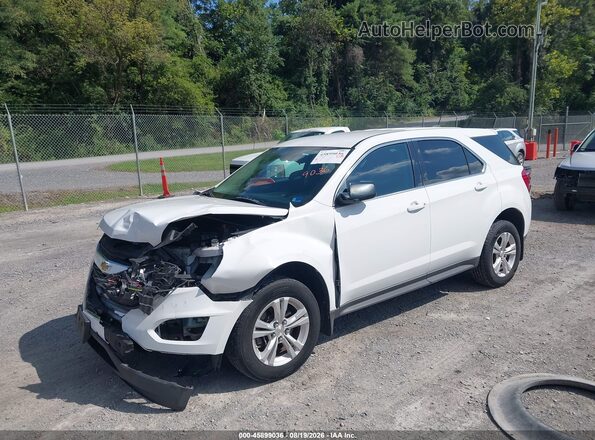 2GNFLEEK3G6359764 2016 CHEVROLET EQUINOX White Առջևի ձախ երեք քառորդ տեսարան