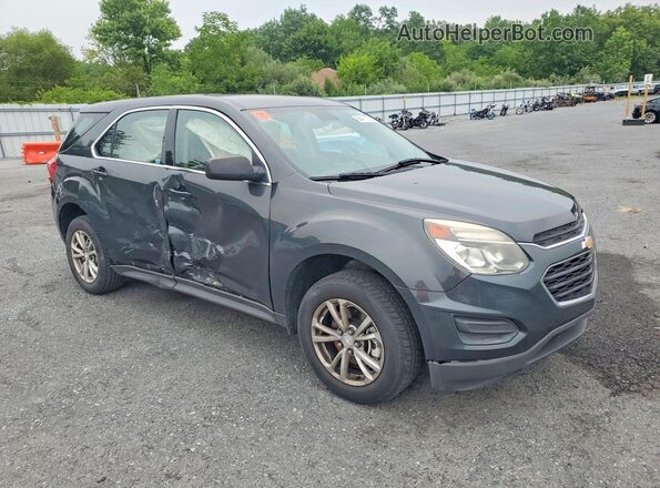 2GNFLEEK3H6164541 2017 CHEVROLET EQUINOX Серый Передняя правая четверть