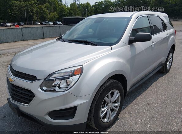 2GNFLEEK3H6317855 2017 CHEVROLET EQUINOX Silver Przód lewy