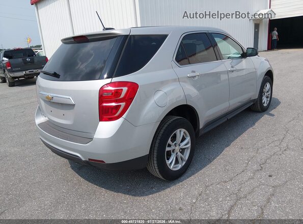 2GNFLEEK3H6317855 2017 CHEVROLET EQUINOX Silver Tył prawy