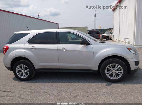2GNFLEEK3H6317855 2017 CHEVROLET EQUINOX Silver Widok wnętrza z tyłu