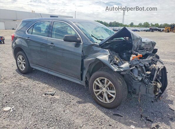 2GNFLEEK4H6180697 2017 CHEVROLET EQUINOX Charcoal Передня права чверть