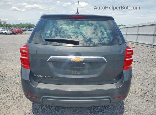 2GNFLEEK4H6180697 2017 CHEVROLET EQUINOX Charcoal Вид ззаду