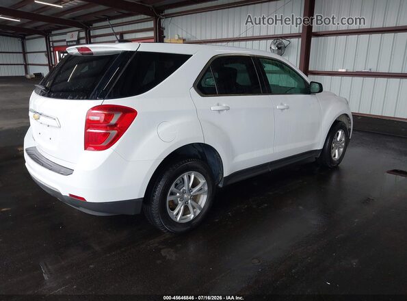 2GNFLEEK4H6327908 2017 CHEVROLET EQUINOX White Tył prawy
