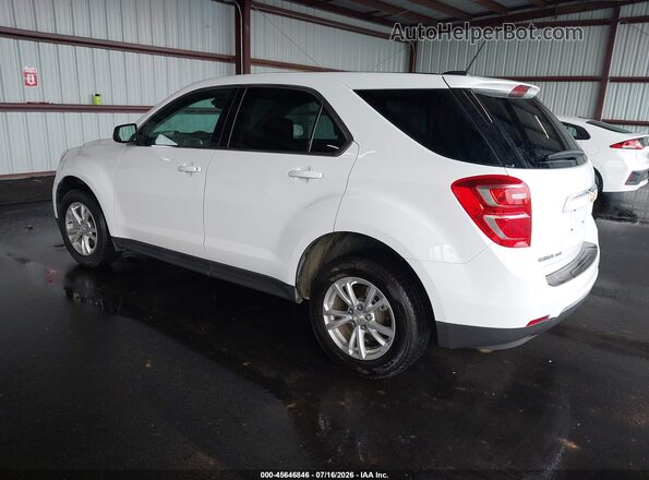 2GNFLEEK4H6327908 2017 CHEVROLET EQUINOX White Tył lewy