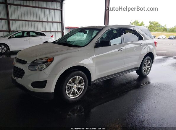 2GNFLEEK4H6327908 2017 CHEVROLET EQUINOX White Przód lewy