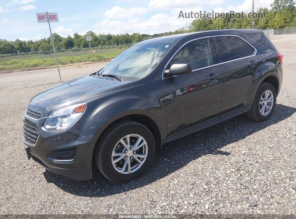 2GNFLEEK4H6331053 2017 CHEVROLET EQUINOX Серый Передняя левая четверть