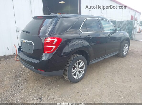 2GNFLEEK4H6332414 2017 CHEVROLET EQUINOX Черный Задняя правая четверть