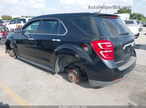 2GNFLEEK5H6150074 2017 CHEVROLET EQUINOX Black Rear left